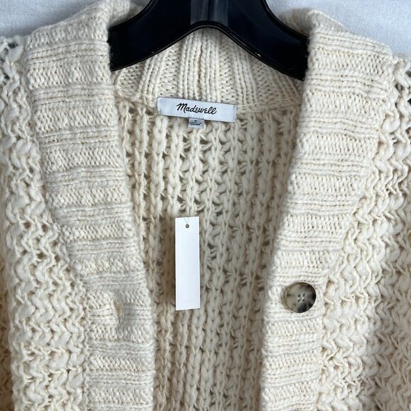 Madewell small bomber sweater nwt - Picture 7 of 11